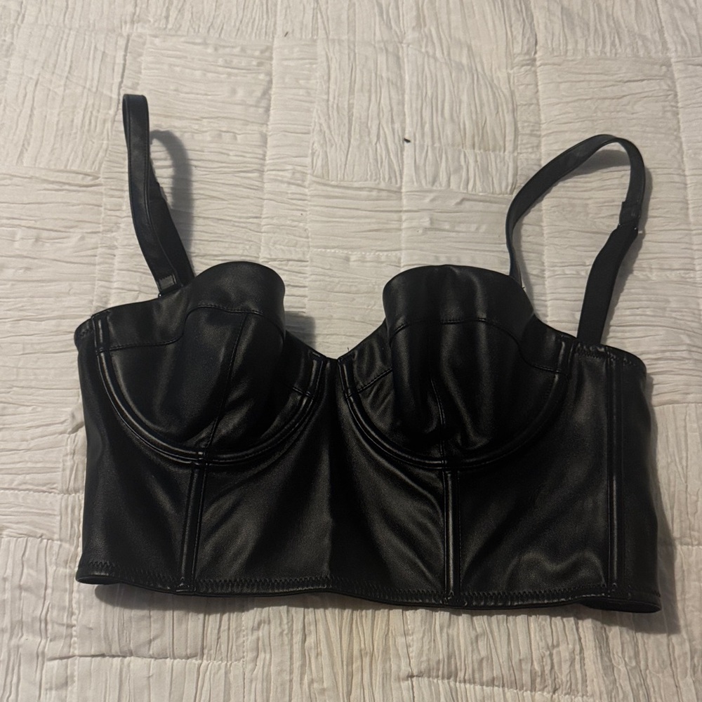 Victoria's Secret Black Crop Top